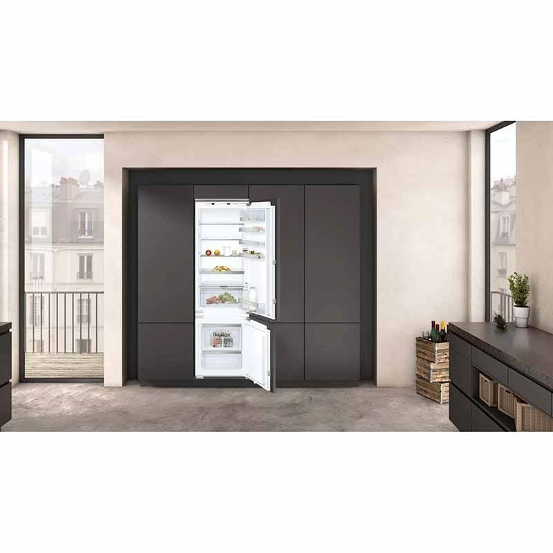 Neff N70 KI6873FE0G Built-In 70/30 Fridge Freezer - White - KI6873FE0G 2 Neff N70 KI6873FE0G Built-In 70/30 Fridge Freezer - White - KI6873FE0G - Image 2
