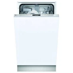 Neff N50 S875HKX20G Built-In F/I 9 Place Slimline Dishwasher With Home Connect - White