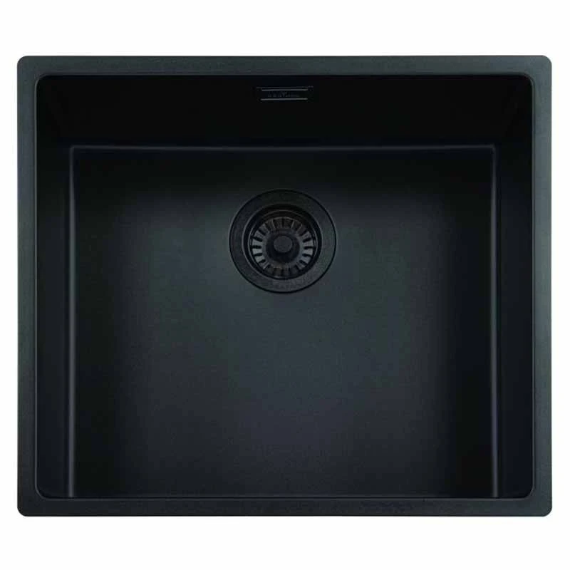 Reginox New York 1 Bowl Integrated Sink - Jet Black - NEW YORK 50X40 JB 3 Reginox New York 1 Bowl Integrated Sink - Jet Black - NEW YORK 50X40 JB - Image 3