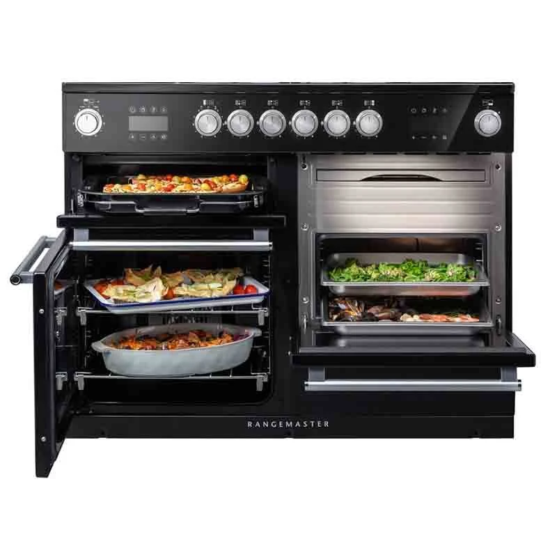 Rangemaster Nexus Steam 110 Induction Cooker - Stainless Steel - NEX110SOEISS/C 2 Rangemaster Nexus Steam 110 Induction Cooker - Stainless Steel - NEX110SOEISS/C - Image 2