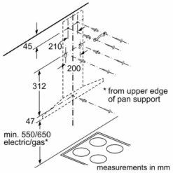 Neff N50 D94QFM1N0B 90cm Slim Pyramid Chimney Cooker Hood - Stainless Steel 15 Neff N50 D94QFM1N0B 90cm Slim Pyramid Chimney Cooker Hood - Stainless Steel -Blanco Shop neff d94qfm1n0b 2