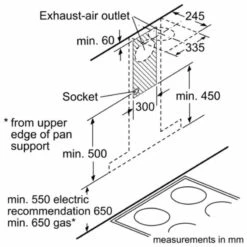 Neff N70 D95BMP5N0B 90cm Box Design Chimney Cooker Hood - Stainless Steel -Blanco Shop neff d95bmp5n0b 2