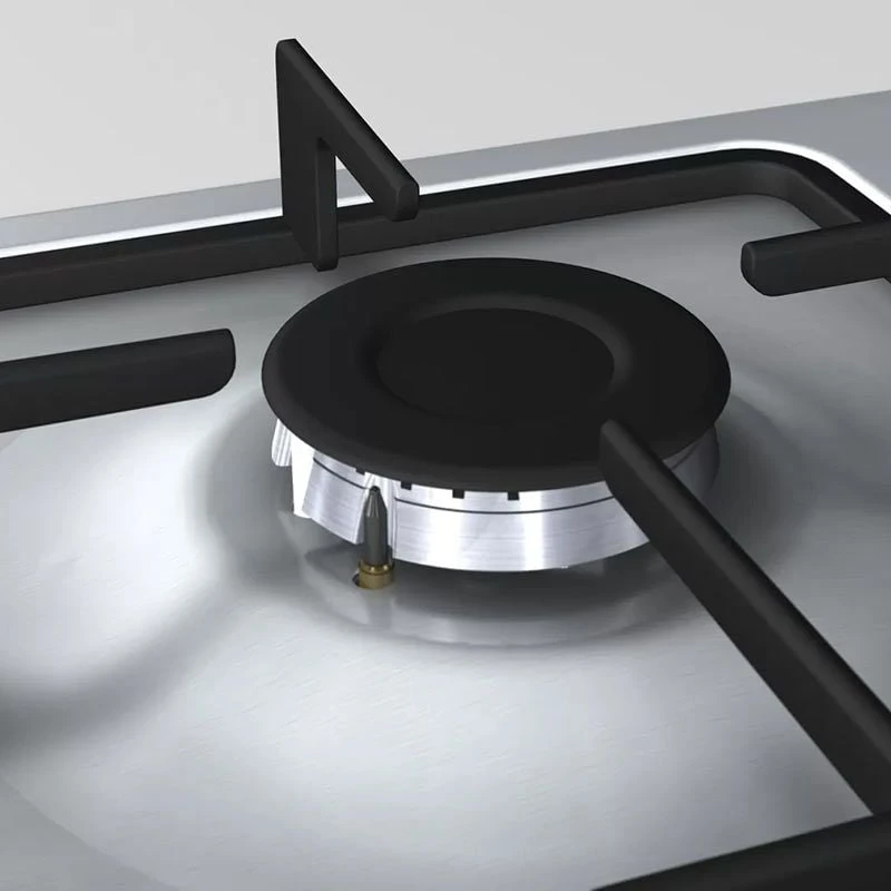 Neff N30 T26BR46N0 60cm Gas Hob - Stainless Steel - LNE12763 4 Neff N30 T26BR46N0 60cm Gas Hob - Stainless Steel - LNE12763 - Image 4