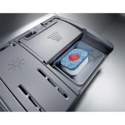 Neff N50 S195HCX26G Built-In F/I 60cm 14 Place Standard Dishwasher With Home Connect - Black -Blanco Shop neff n50s195hcx26g detergent units close up view