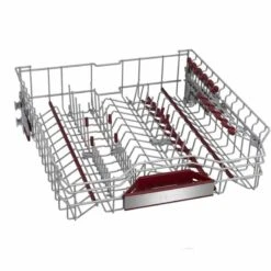 Neff N70 S187TC800E Built-In F/I 14 Place Dishwasher With Home Connect - Black 13 Neff N70 S187TC800E Built-In F/I 14 Place Dishwasher With Home Connect - Black -Blanco Shop neff n70s187tc800e empty racking side view