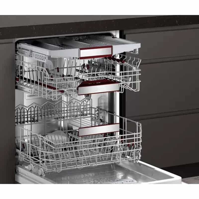 Neff N70 S187TC800E Built-In F/I 14 Place Dishwasher With Home Connect - Black 10 Neff N70 S187TC800E Built-In F/I 14 Place Dishwasher With Home Connect - Black - Image 10