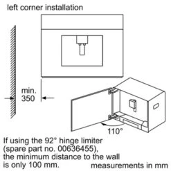 Neff N90 C17KS61H0 2.4L Coffee Machine - Black -Blanco Shop neff n90c17ks61h0 corner installation guide