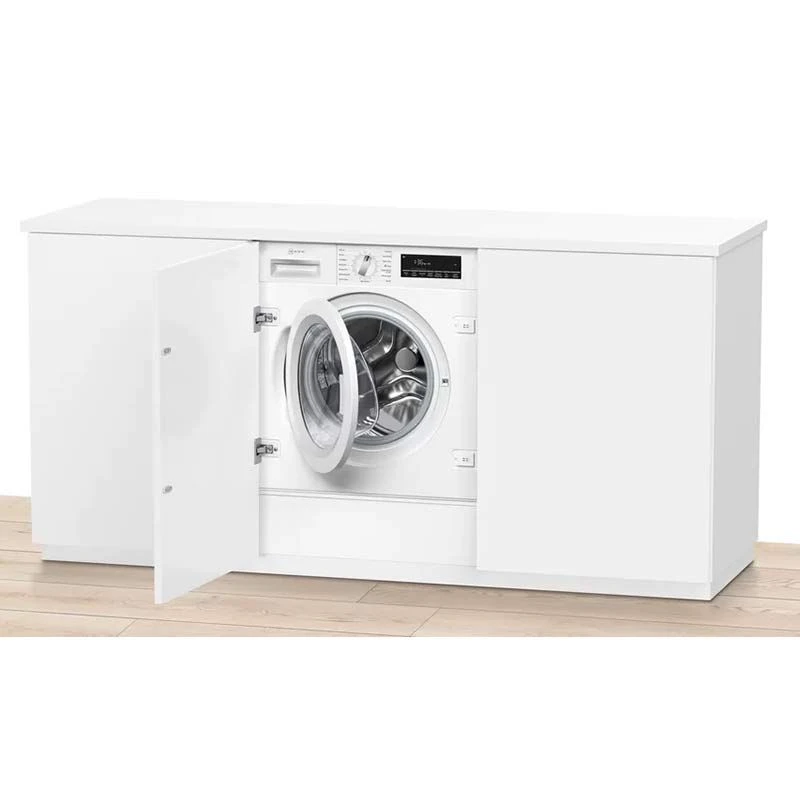 Neff W543BX2GB Built-In 8kg 1400rpm Washing Machine - White 4 Neff W543BX2GB Built-In 8kg 1400rpm Washing Machine - White - Image 4