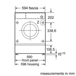 Neff W544BX2GB Built-In 8kg 1400rpm Washing Machine - White -Blanco Shop neff w544bx2gb 1
