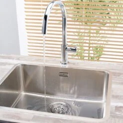 Reginox Ohio Tapwing 50 X 40 Elite Integrated Stainless Steel Kitchen Sink - OHIO 50X40 TW