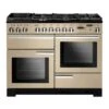Rangemaster Professional Deluxe 110 Dual Fuel Cooker - Cream - PDL110DFFCR/C