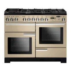 Rangemaster Professional Deluxe 110 Dual Fuel Cooker - Cream - PDL110DFFCR/C