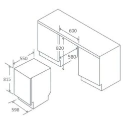 Prima+ F/I 14 Place Dishwasher - PRDW214 7 Prima+ F/I 14 Place Dishwasher - PRDW214 -Blanco Shop p r prdw214 1