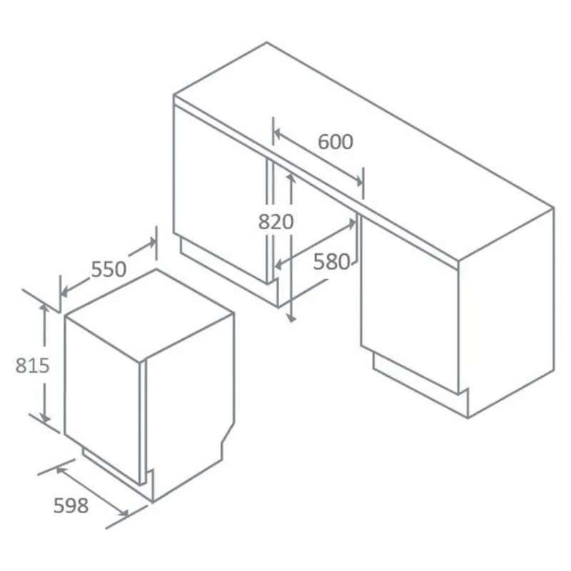 Prima+ F/I 14 Place Dishwasher - PRDW214 4 Prima+ F/I 14 Place Dishwasher - PRDW214 - Image 4