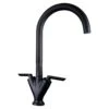 Prima V Shape Dual Lever Mixer Tap - Black - BPR1059