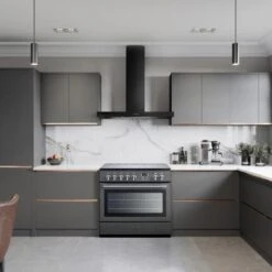 Rangemaster Professional+ FX 90cm Induction Range Cooker - Stainless Steel/Chrome - PROP90FXEISS/C -Blanco Shop p r pro plus fx 90 ind 4