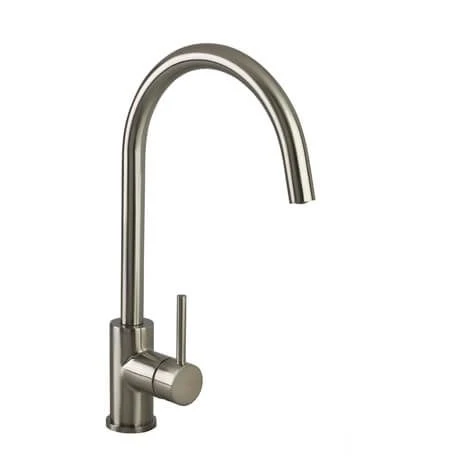 Bristan Pistachio Easyfit Kitchen Mixer Tap, Brushed Nickel - PST EFSNK BN 1 Bristan Pistachio Easyfit Kitchen Mixer Tap, Brushed Nickel - PST EFSNK BN