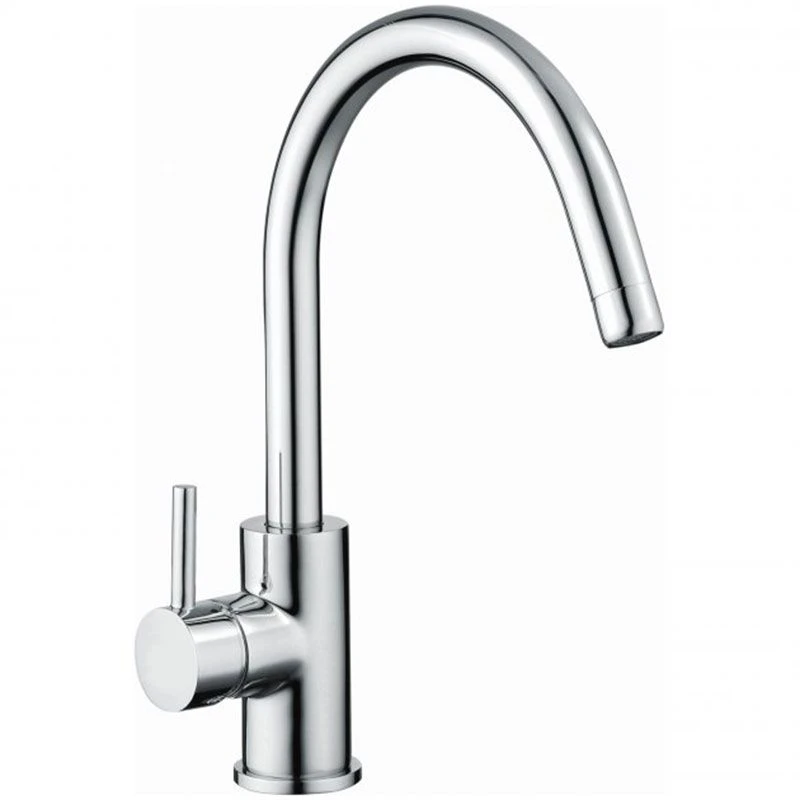 RAK Ceramics Round Kitchen Sink Mixer Tap Side Lever - RAKKIT004 1 RAK Ceramics Round Kitchen Sink Mixer Tap Side Lever - RAKKIT004