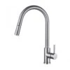 RAK Ceramics Prague One Touch Pull Out Kitchen Sink Mixer - Silver - RAKKIT017