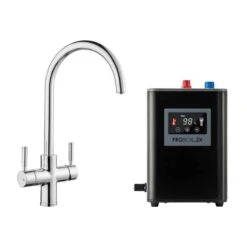 Rangemaster GEO Intense 4 In 1 Tap And Boiler - Chrome - GEO4TIDCM/