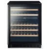 Rangemaster 60CM Dual Zone Wine Cooler - Black - RDZ6046BL/