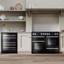 Rangemaster 60CM Dual Zone Wine Cooler - Black - RDZ6046BL/ 12 Rangemaster 60CM Dual Zone Wine Cooler - Black - RDZ6046BL/ -Blanco Shop r d rdz6046bl 6