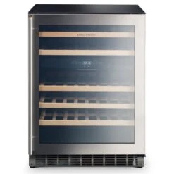Rangemaster 60CM Dual Zone Wine Cooler - Stainless Steel - RDZ6046SS/
