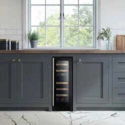 Rangemaster 30CM Dual Zone Wine Cooler - Black - RWC3018BL/ -Blanco Shop r w rwc3018bl 5