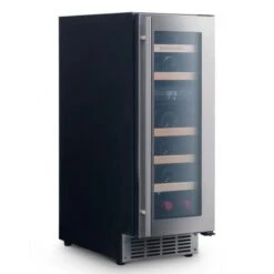 Rangemaster 30CM Dual Zone Wine Cooler - Stainless Steel - RWC3018SS/ -Blanco Shop r w rwc3018ss 3
