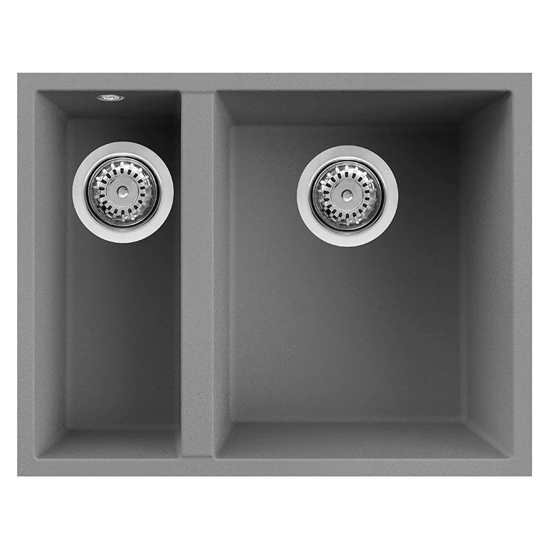 Reginox Quadra 1.5 Bowl Undermount Sink - Titanium - QUADRA 150 TT U-M 1 Reginox Quadra 1.5 Bowl Undermount Sink - Titanium - QUADRA 150 TT U-M
