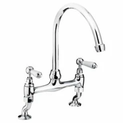 Bristan Renaissance Deck Kitchen Mixer Tap - Chrome - RS DSM C