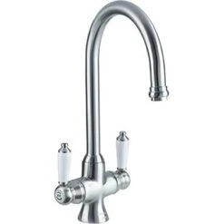 Bristan Renaissance Easyfit Kitchen Sink Mixer Tap, Brushed Nickel RS SNK EF BN