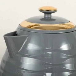 HOMCOM 1600W 1.7 Litre Rapid Boil Kettle & Toaster Set - Grey - 800-162V70GY -Blanco Shop ruy3d6188f7811e9c.jpg