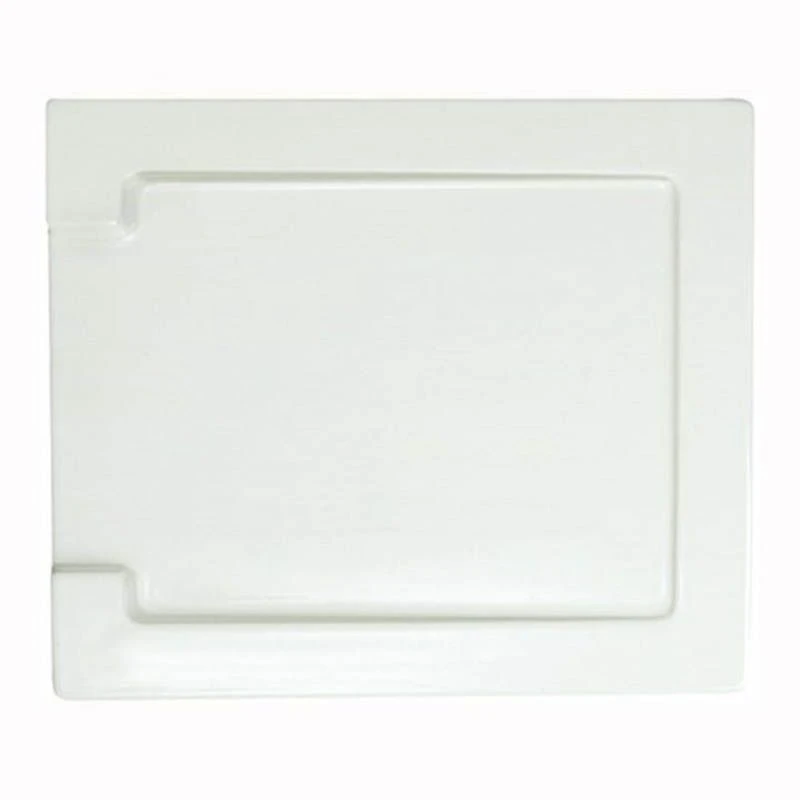 RAK Ceramics Plain Ceramic Sink Drainer - Alpine White - SINKDRPL 1 RAK Ceramics Plain Ceramic Sink Drainer - Alpine White - SINKDRPL