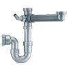 Franke Siphon 1 Plumbing Kit For 1 & 0.5 Bowl Kitchen Sinks - 112.0059.946