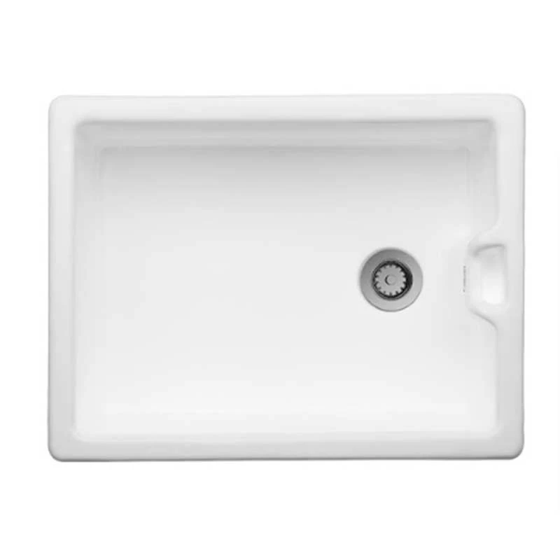 Thomas Denby 1 Bowl Ceramic Mini Belfast Kitchen Sink - White - TBE460 1 Thomas Denby 1 Bowl Ceramic Mini Belfast Kitchen Sink - White - TBE460
