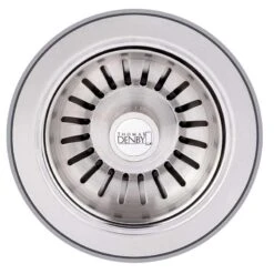 Thomas Denby 2 Bowl Kitchen Sink Deluxe Waste - Brushed Steel - TD2WBS