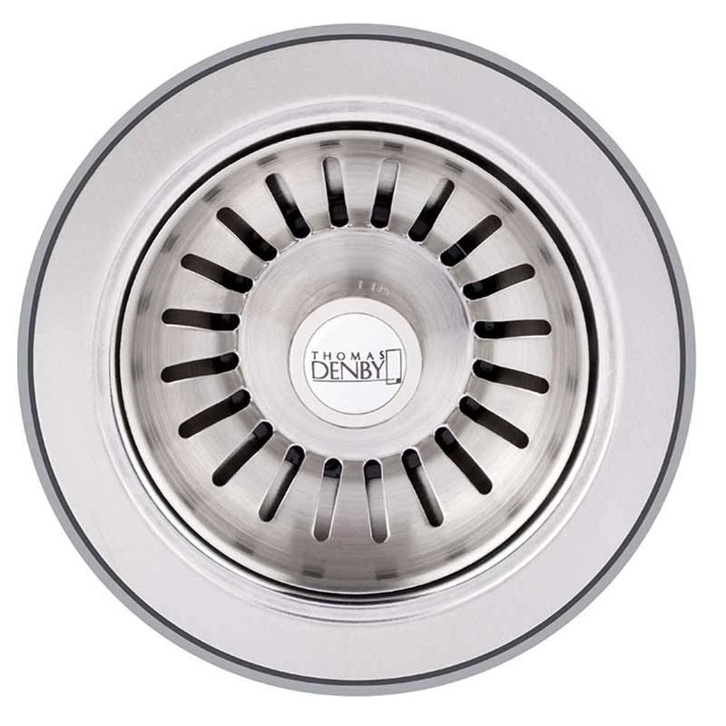 Thomas Denby 2 Bowl Kitchen Sink Deluxe Waste - Brushed Steel - TD2WBS 1 Thomas Denby 2 Bowl Kitchen Sink Deluxe Waste - Brushed Steel - TD2WBS