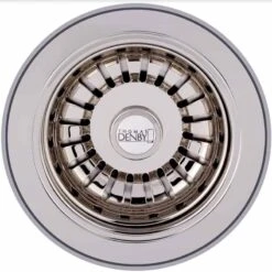 Thomas Denby 2 Bowl Kitchen Sink Deluxe Waste - Polished Nickel - TD2WNI