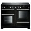 Rangemaster Toledo+ 110 CM Electric Induction Range Cooker - Black - TOLP110EIGB/C