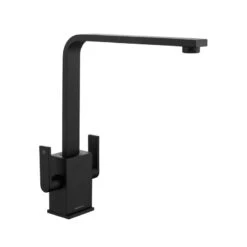 Rangemaster Quadrant Dual Lever Monobloc Kitchen Tap - Matt Black - TQC1MB/