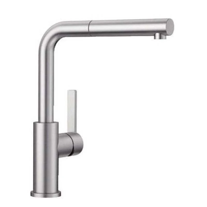 Blanco LANORA-S Single Lever Mixer Tap High Pressure - Brushed Stainless Steel - 523123 1 Blanco LANORA-S Single Lever Mixer Tap High Pressure - Brushed Stainless Steel - 523123