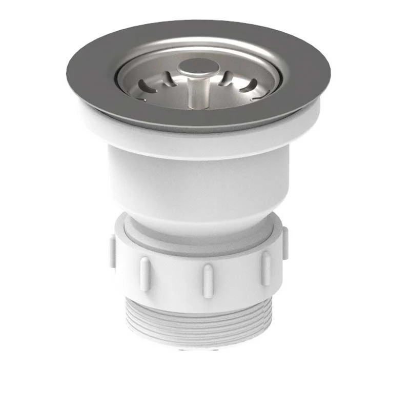 Thomas Denby 60mm Clearwater WRP Basket Strainer Waste - Stainless Steel - WRPC 2 Thomas Denby 60mm Clearwater WRP Basket Strainer Waste - Stainless Steel - WRPC - Image 2