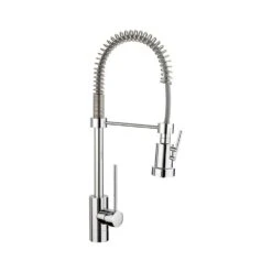 Rangemaster Pro Spray Single Lever Pull-Out Hose Kitchen Tap - Chrome - TPR1CM/