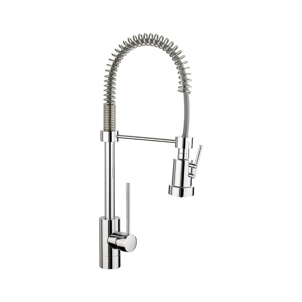 Rangemaster Pro Spray Single Lever Pull-Out Hose Kitchen Tap - Chrome - TPR1CM/ 1 Rangemaster Pro Spray Single Lever Pull-Out Hose Kitchen Tap - Chrome - TPR1CM/