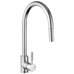 Rangemaster Aquatrend Single Lever Pull-Out Spout Kitchen Tap - Chrome - TRE1SLPOCM/