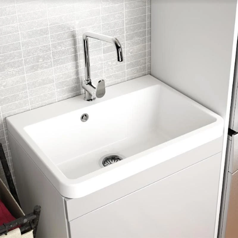 Thomas Denby Ceramic Utility Sink Large - White - UT600 1 Thomas Denby Ceramic Utility Sink Large - White - UT600