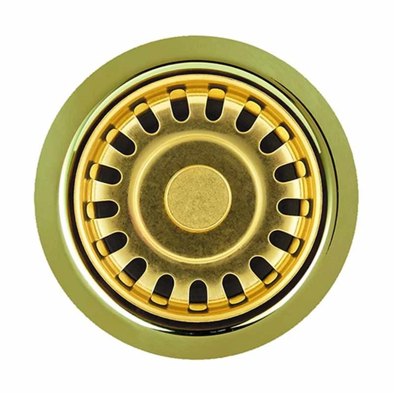 Thomas Denby 60mm PVD Coated Strainer Waste - Gold - W60G 1 Thomas Denby 60mm PVD Coated Strainer Waste - Gold - W60G