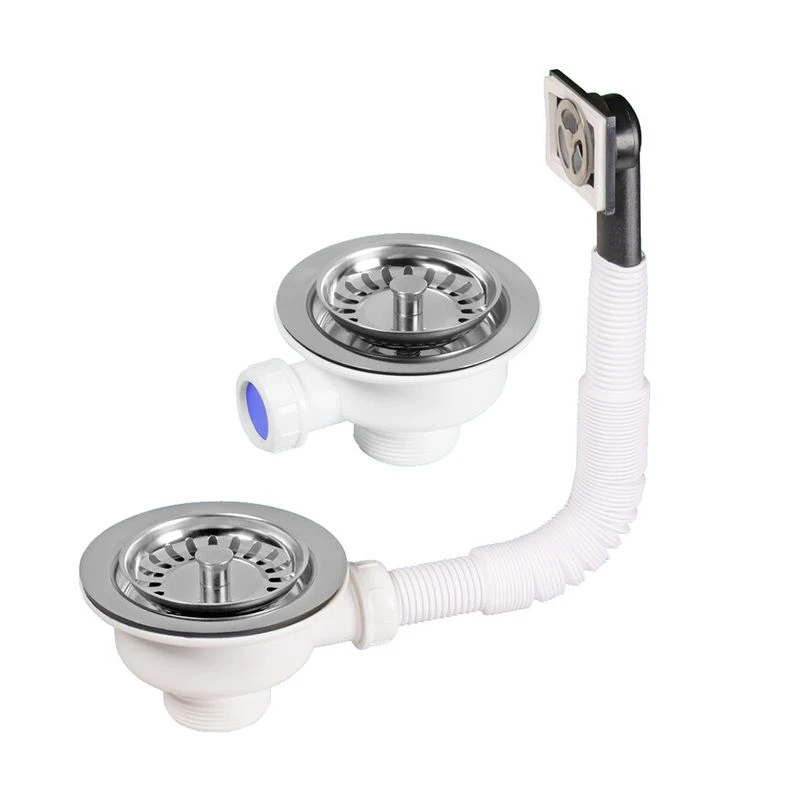 Leisure Basket Strainer Waste Kit For 1.5 Bowl Kitchen Sinks - WKIT23/ 1 Leisure Basket Strainer Waste Kit For 1.5 Bowl Kitchen Sinks - WKIT23/