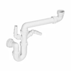 Leisure Single Bowl Space Saver Plumbing Kit - WKIT26/